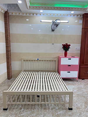 Giường sắt khung hộp kiểu mới 1M X 2M - ĐẠI THÀNH