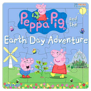 05 bộ tranh xếp hình 20 mảnh size 17x17cm – đồ chơi trí tuệ cho bé từ 2 tuổi – Combo Hoạt hình 3