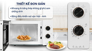 Lò vi sóng Electrolux EMM20K22W 20 lít Hàng chính hãng