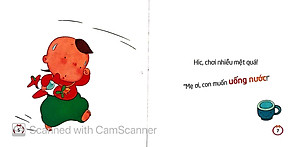 Sách Khơi Dậy Tiềm Năng Của Bé - Mình Tự Uống Nước