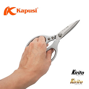 Kéo làm bếp Kéo Nhật đa năng Kapusi JAPAN SK5 siêu sắc bén, kéo cắt gà, cắt thịt, cắt rau củ