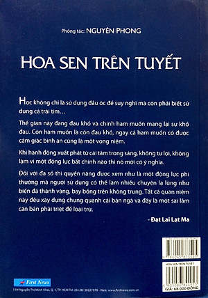 Quà Tặng Sách Nói: Hoa Sen Trên Tuyết - Kèm Dịch Vụ Sinh Trắc Vân Tay – Phân Tích Tính Cách Hành Vi Cơ Bản
