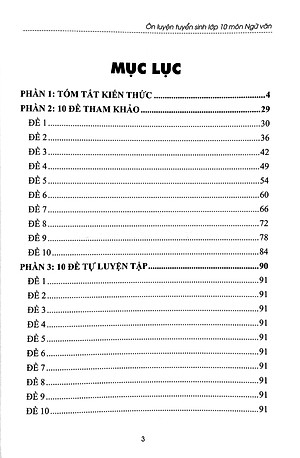Ôn Luyện Tuyển Sinh Lớp 10 - Môn Ngữ Văn