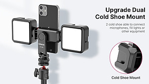 ULANZI ST-06S - HÀNG CHÍNH HÃNG - Ngàm kẹp điện thoại xoay 360 độ