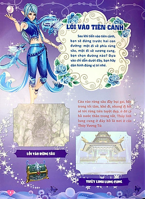 Sách Dán Hình Trang Phục Yeloli - Tiên Nữ Hoa Nhài