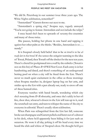 People We Meet On Vacation