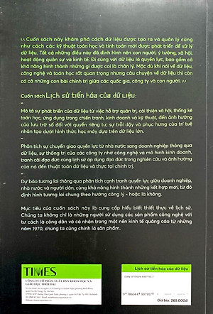 Sách - Lịch Sử Tiến Hóa Của Dữ Liệu