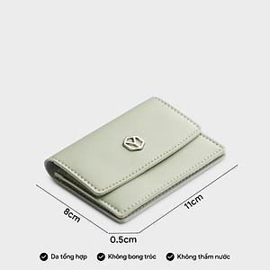 Ví Yuumy ( Thời trang nữ dáng ngắn nắp gập - Ví da Seasand YV100 )