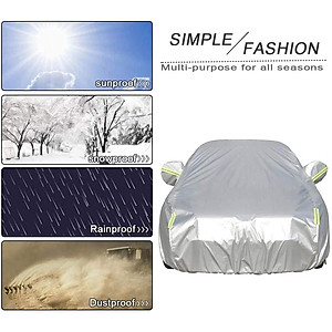 Bạt phủ xe Chevrolet Spark,Aveo,Cruze,Orlando,Captiva,Trailblazer,Colorado áo bạc trùm che phủ xe hơi, ôtô vải dù oxford