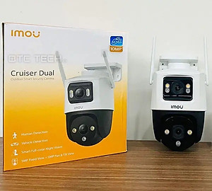 Camera Wifi IMOU 2 Mắt Ngoài Trời S7XP Cruiser Dual 6MP/10MP, quay 360 độ, đàm thoại 2 chiều - Hàng chính hãng