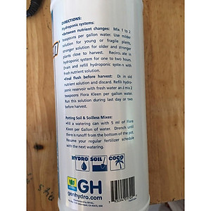 FloraKleen giải pháp làm sạch muối trên cây trồng 946ml hàng nhập