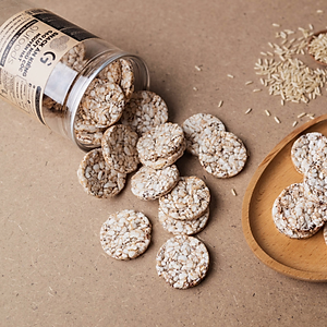 Snack gạo lứt ngũ cốc nguyên hạt GUfoods - Không chiên dầu, Đa dạng hương vị, Thanh đạm, Lành mạnh, Phù hợp Eat clean, Ăn vặt healthy, Tiện lợi, Thuần chay