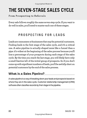 Sales 101: From Finding Leads and Closing Techniques to Retaining Customers and Growing Your Business, an Essential Primer on How to Sell (Adams 101)