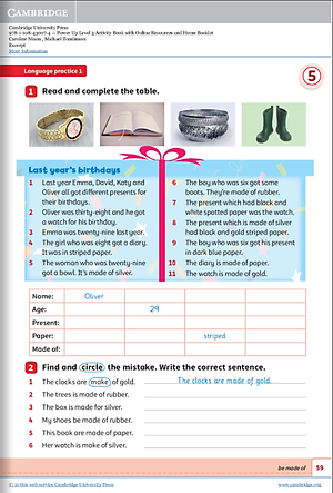 Power Up Level 3 Activity Book With Online Resources And Home Booklet