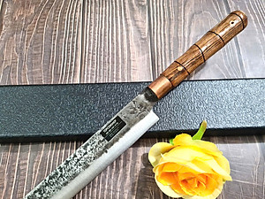 DAO BẾP - DAO SASHIMI THÉP KHÔNG RỈ MÃ QR37 N4 NTVN topcomshop vn