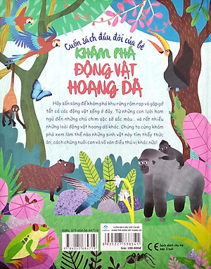 Cuốn Sách Đầu Đời Của Bé - Khám Phá Động Vật Hoang Dã