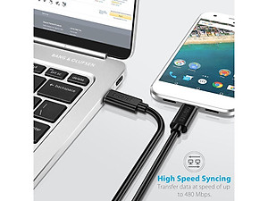 Dây cáp sạc nhanh Type-C dài 100cm hiệu CHOETECH CC002 Type C to Type C PD cho Smartphone / Tablet / Macbook / Laptop Type C (3A, công suất 60W, truyền data tốc độ cao) - Hàng chính hãng