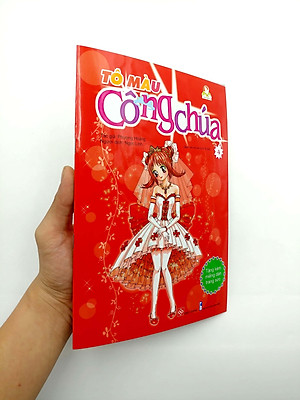Sách Tô Màu Công Chúa (Tập 4) - Tặng Kèm Miếng Dán Trang Sức