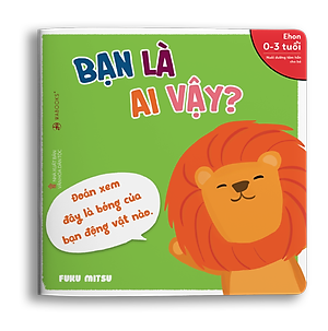 Sách Ehon - Combo 4 cuốn Bạn là ai vậy - Dành cho trẻ từ 0 - 3 tuổi