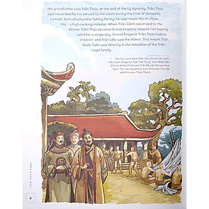 Sách A History Of VN In Pictures. Trần Hưng Đạo