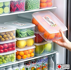 Bộ 3 hộp đựng thực phẩm 3L cỡ lớn nắp kín dùng cho quán ăn, nhà hàng Nội địa Nhật Bản