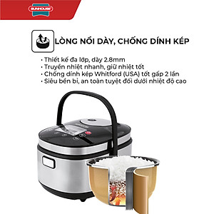 Nồi Cơm Điện Tử Sunhouse Mama SHD8903 (1.8 Lít) - Hàng chính hãng