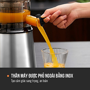 Máy Ép Chậm Elmich JEE-3898 200W - Hàng Chính Hãng