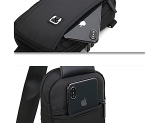 Túi đeo chéo đeo ngực nam đa năng cao cấp phong cách mới