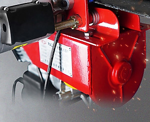 Bộ Tời Điện Kèm Rùa ABG PA200 (100/200kg) 20 Mét - Giúp Máy Tời Treo Nâng Hạ Vật Nặng Trong Nhà Xưởng Công Nghiệp Và Đời Sống Dễ Dàng, Nâng Kéo Linh Hoạt, Hiệu Quả Cao - Hàng Chính Hãng (Giao Màu Ngẫu Nhiên) 