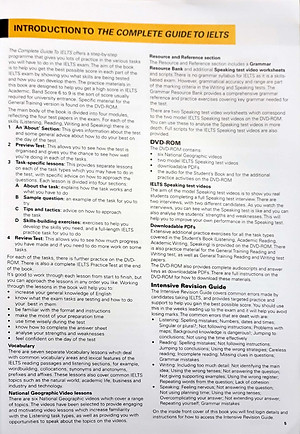 Sách The Complete Guide To Ielts Student'S Book + Dvdrom