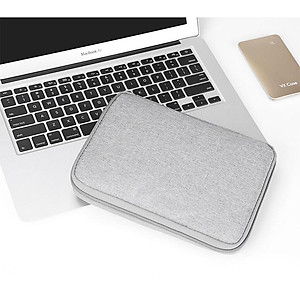 Túi đựng phụ kiện đa năng hãng BUBM dùng cho Laptop, Ipad, Máy Tính, Điện Thoại, Pin Sạc Dự Phòng DRU - Hàng Chính Hãng