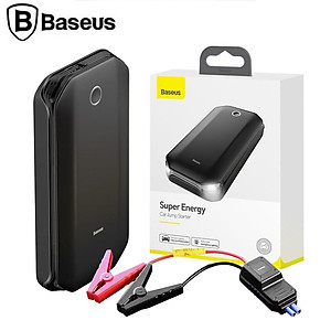 Bộ kích nổ ô tô, xe hơi kiêm pin sạc dự phòng nhãn hiệu Baseus cao cấp CRJS01-01 - Hàng Nhập Khẩu