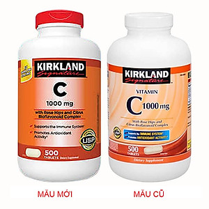 Vitamin C Kirkland Signature Mỹ tăng sức đề kháng, thức đẩy sẩn xuất collagen tự nhiên, sáng da, mờ thâm,nhanh lành bệnh - OZ Slim Store