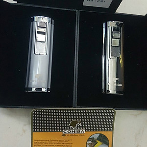 Vỏ Hột Quẹt Bật Lửa khò 3 tia Cực Mạnh  COB-06 kiêm đục đẹp độc lạ - dùng gas cao cấp