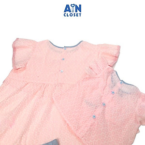 Bộ quần áo ngắn cho mẹ Hoa Cẩm cù hồng cotton - AICDME6YVPRG - AIN Closet