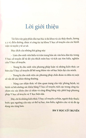 Y Học Cổ Truyền (Tái Bản 2022)