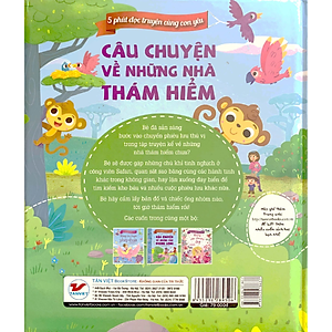 5  Phút Đọc Truyện Cùng Con Yêu - Câu Chuyện Về Những Nhà Thám Hiểm - Những Câu Truyện Đầy Lí Thú Cùng Các Bài Học Quý Giá