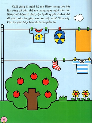 Sách Hello Kitty - Kế Hoạch Nghỉ Hè (Dán Hình)