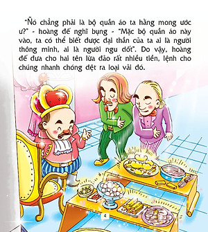 Truyện Cổ Tích Thế Giới Hay Nhất - Bộ Quần Áo Mới Của Hoàng Đế (Tái Bản)