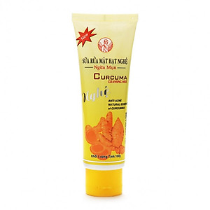 Sữa Rửa Mặt Hạt Nghệ Ngừa Mụn Thorakao Curcuma Cleansing Milk 100g 