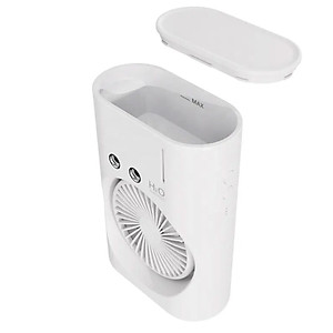 Quạt hơi nước tích điện Half Horse, xoay 180 pin 2500 mAh, thời gian sử dụng 6 tiếng, hàng chính hãng