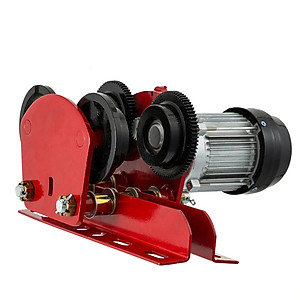 Rùa Tời Mini ABG Pa 1 Tấn - Rùa Chạy Điện Giúp Di Chuyển Tời Điện Dễ Dàng, Phù Hợp Với Các Loại Tời Từ PA500 Tới PA1200- Hàng Chính Hãng