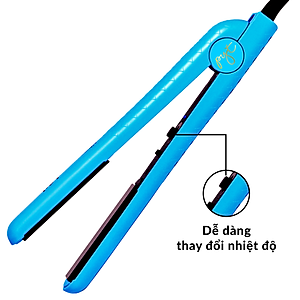 Máy Duỗi Tóc Nhiệt Hồng Ngoại Xa PYT Ceramic Styling Tool (Duỗi Và Uốn 2in1) - Chất Liệu Sứ Bọc Tourmaline - Màu Xanh Ngọc