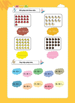 Sách POMath - Toán Tư Duy Cho Trẻ Em 4-6 Tuổi (Tập 6)