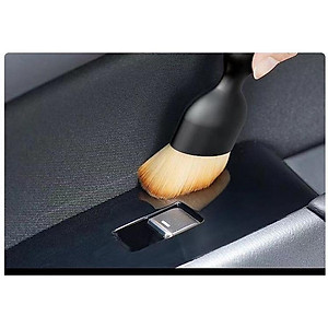 Chổi quét vệ sinh nội thất xe hơi, chổi làm sạch khe hở nội thất xe hơi lông mềm mịn không gây xước nội thất