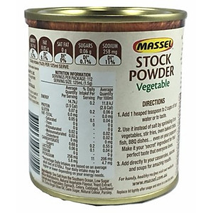 Hạt nêm Massel vị Rau Củ 100% không bột ngọt của Úc