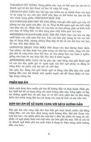 Sách Cẩm Nang Hướng Dẫn Tự Học Tiếng Đức Trình Độ Sơ Cấp - Trung Cấp