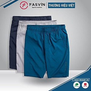 Quần Đùi Nam FASVIN dáng lửng Vải Đẹp Hàng Nhà Máy Chất Lượng Cao Thể Thao Hay Mặc Nhà T23557.HN