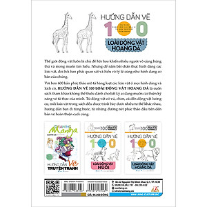 Sách Hướng Dẫn Vẽ 100 Loài Động Vật Hoang Dã