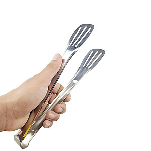 Kẹp Gắp Thức Ăn Thịt Nướng Bằng INOX 304 Dụng Cụ Gắp Thực Phẩm Cao Cấp - HÀNG LOẠI 1- CHÍNH HÃNG MINIIN